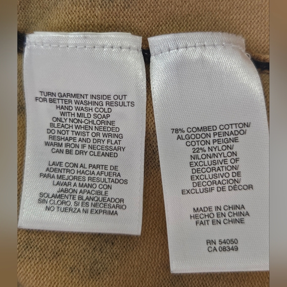 Stylish Summer Tank! • Jones New York Signature Leopard Print Top • Size PL • - Picture 4 of 4